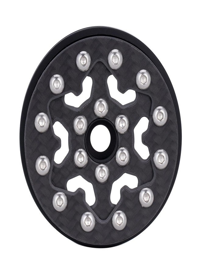 VNUHV 4PCS 1.9" Dual Carbon Fiber Wheels Rims for 1/10 RC Crawler Cheater Rigs Capra SCX10 TRX4 TF2 Gmade R1 Element Enduro 1.9S DIY - Image 3